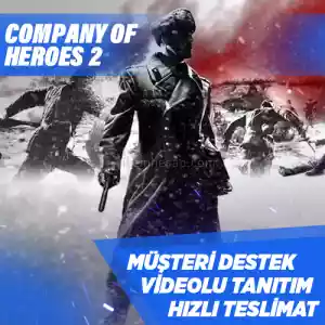 Company of Heroes 2 Steam [Garanti + Destek + Video + Otomatik Teslimat]