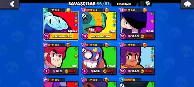 Brawl Stars Temiz Hesap