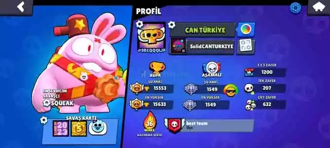 Brawl Stars Temiz Hesap