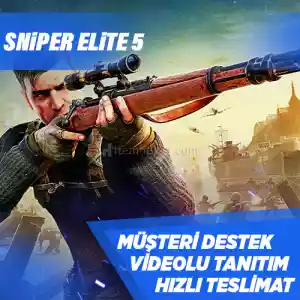 Sniper Elite 5 Steam [Garanti + Destek + Video + Otomatik Teslimat]