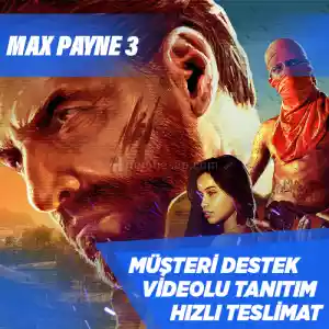 Max Payne 3 Steam [Garanti + Destek + Video]