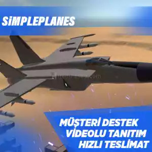 SimplePlanes Steam [Garanti + Destek + Video + Otomatik Teslimat]