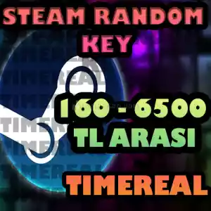 Steam 160 Tl - 6.500 Tl Random Key | Oto Teslim