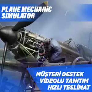 Plane Mechanic Simulator Steam [Garanti + Destek + Video + Otomatik Teslimat]