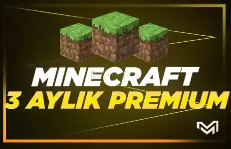 Minecraft 3 Aylık Premium + Garanti