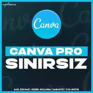 CANVA PRO SINIRSIZ | KENDİ HESABINIZA - Garantili