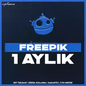 Freepik Premium 1 Aylık