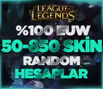 ⭐Euw | Ultra Vip 50-850 Skin Lol Random⭐