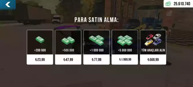 Car Parking Hesabı 300K Coin 25M Para 90 Tane Araba 400K Lik Motor