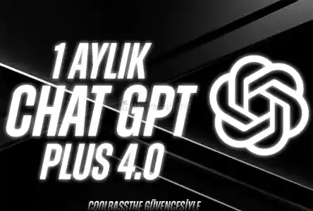 1 Ay Garantili Chatgpt Plus 4.0