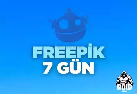 Freepik 7 Günlük Kişisel Hesap