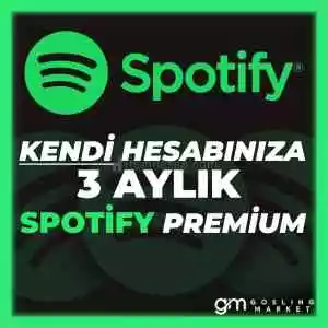 3 Aylık Spotify Premium [Kendi Hesabınıza]