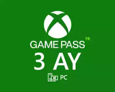 3 Aylık Pc Xbox Game Pass Kodu