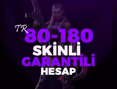 [Ultra Vip] 1 Hesap Alana 2. Si Bizden Hediye Tr 80-180 Skin Random Hesap