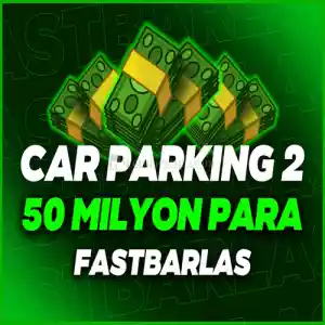 ⭐Car Parking 2 - İstediğiniz Hesaba 50 M Para⭐