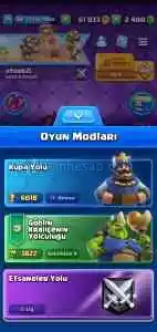 Büyücü Evrimli 17.Arena Satılık Clash Royale Hesap