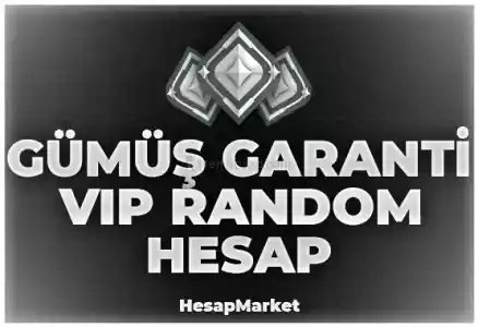 VALORANT GÜMÜŞ  RANK (GÜMÜŞ ELO) VİP RANDOM HESAP