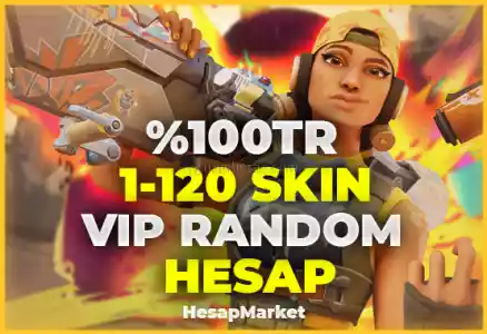 VALORANT 1-120 SKIN VIP  RANDOM HESAP