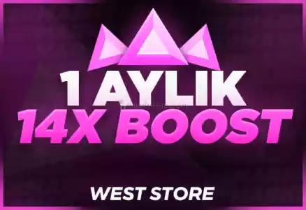 ⭐️ [Hızlı] 1 Aylık Discord 14X Boost+ ⭐️