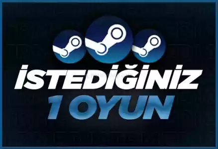 İstediğiniz 1 Steam Oyunu [Garanti + Destek]