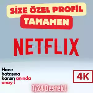 60 Dakika'da Teslim Haftalık Ultra Hd Netflix Profili