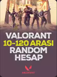 Valorant 10-120 Skinli Random Tr Hesap