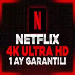 Netflix 4K Uhd | 1 Ay Premium Hesap