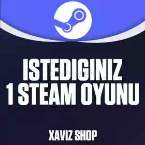 Steam İstediğiniz 1 Oyun [Garanti + Destek + Video]