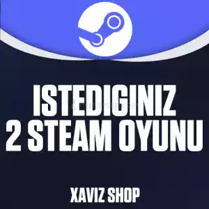 Steam İstediğiniz 2 Oyun [Garanti + Destek + Video]