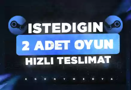 İstediğiniz 2 Steam Oyunu [Garanti + Destek]