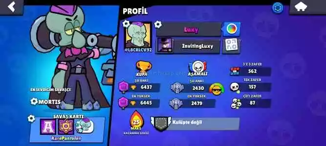 Brawl Stars Hesabı Çok İyi Ucuz