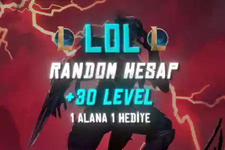 1 Alan 1 Hediye (Tr +30 Lvl ) Random Hesaplar