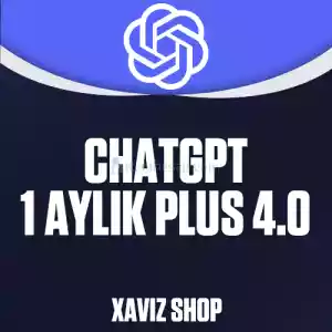 ChatGPT 4.0 Plus + GPT-4o + Dall e 1 Aylık