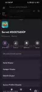 Discord 165 Üye Boostlu Sunucu Taç İle