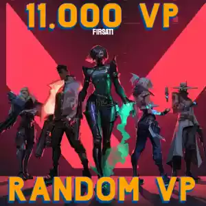 Valorant Random VP (11.000-130 VP arası garanti)