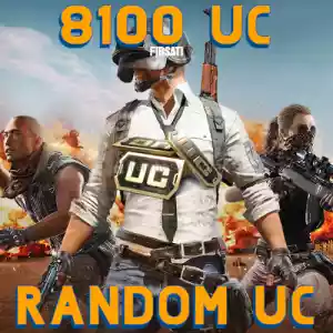 Pubg Mobile Random Uc (8100 Uc Fırsatı)