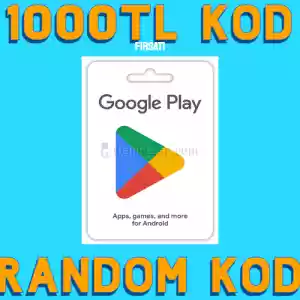 Google Play Random Tl Kodu (1000 Tl Fırsatı)