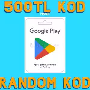 Google Play Random Tl Kodu (500 Tl Fırsatı)