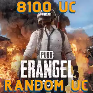 Pubg Mobile Random Uc Erangel (8100 Uc Fırsatı)