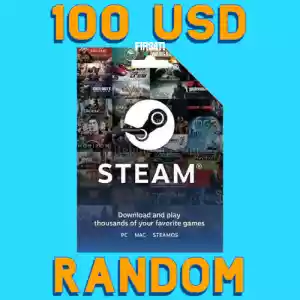 Steam Random Cüzdan Kodu (100 Usd Fırsatı)