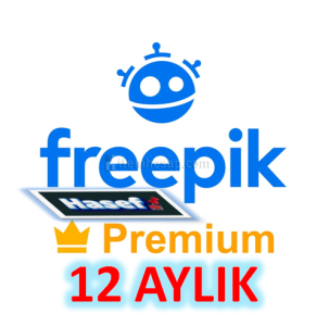 12 Aylık Freepik Premium