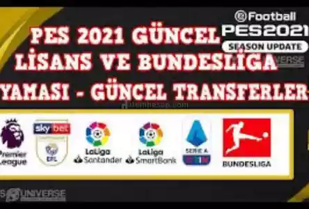 Pes 2021 - GÜNCEL KADRO TAKIM VE LİGLER - YAMA PS4-PS5