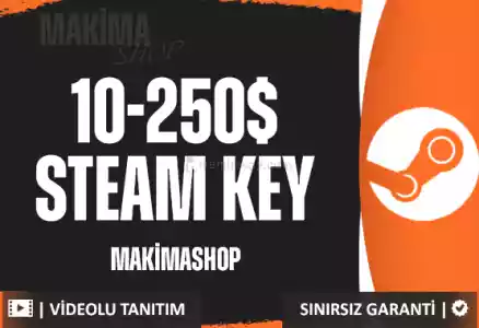 ⭐️Anlık | En Az 10$ Steam Random Key⭐️