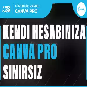 Anlık | Canva Pro + Kendi Hesabınıza