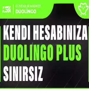 Kendi Hesabınıza | Duolingo Plus