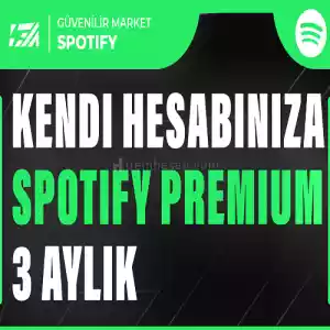 Kendi Hesabınıza | 3 Aylık Spotify Premium