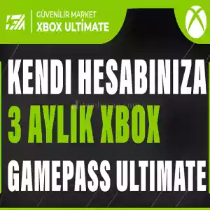 3 Ay Xbox Game Pass [Oto Teslim + Garanti + Destek]