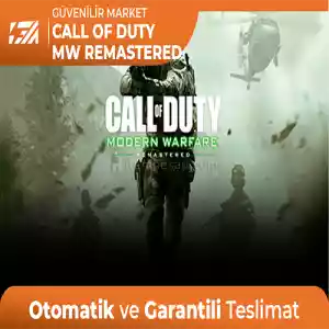 Call Of Duty Modern Warfare Remastered 2017 [Garanti + Destek]