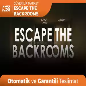 Escape The Backrooms [Oto Teslim + Garanti + Destek]