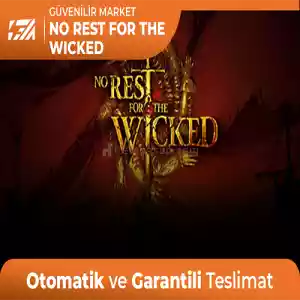 No Rest For The Wicked [Oto Teslim + Garanti]